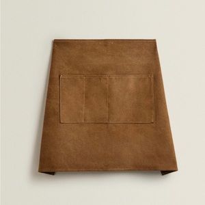 ZARA HOME HALF LENGTH APRON FRONT POCKETS NEW with tags